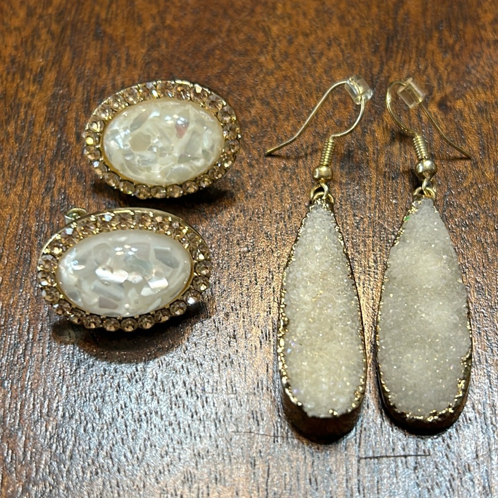 Kinsley Armelle set of two earrings pairs SALE!!!